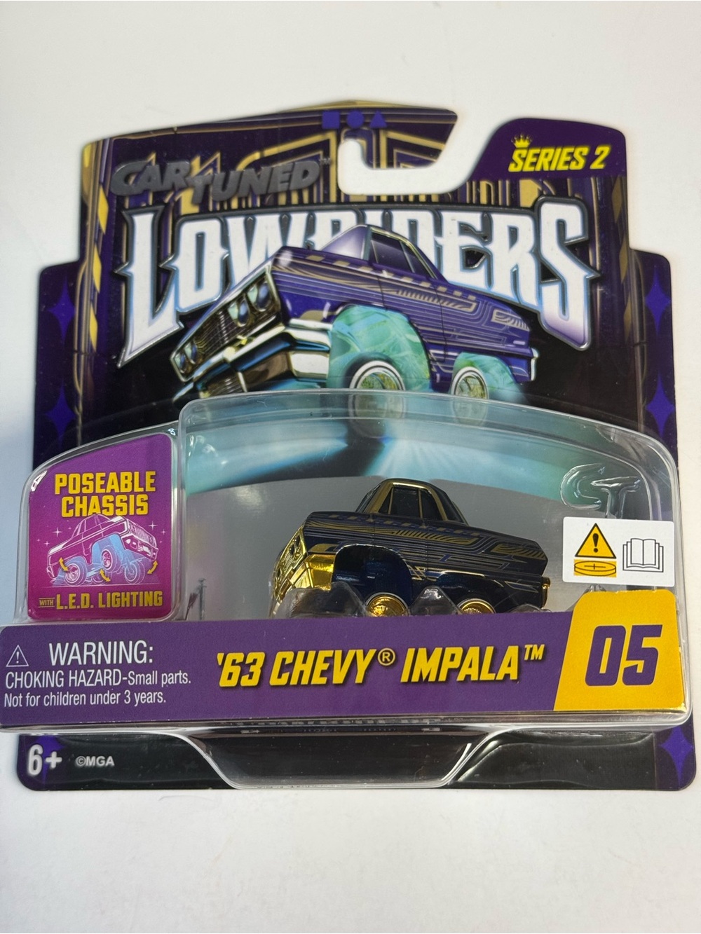 CARTUNED LOWRIDERS SERIES 2 ‘63 CHEVY IMPALA 05